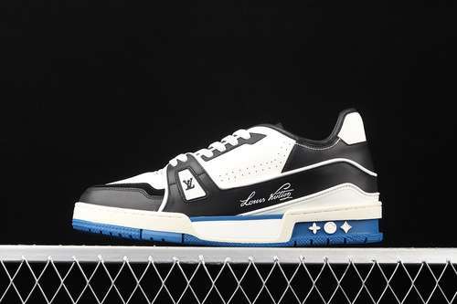 【700】[L*V 2021SS SHOES WHITE/BLACK/NAVY BLUE]-[MAN:38-45]