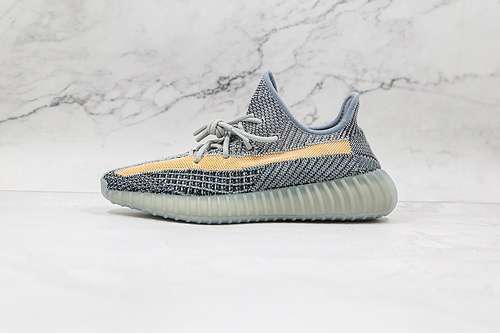 【380】[GY7657]-[YEEZY BOOST 350 V2 ASH BLUE/ASH BLUE/ASH BLUE]-[WOMAN:36-39]-[MAN:40-48]