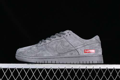 【350】[FC1688-121]-[SUPREME X SB DUNK LOW GREY]-[WOMAN:36-39]-[MAN:40-45]