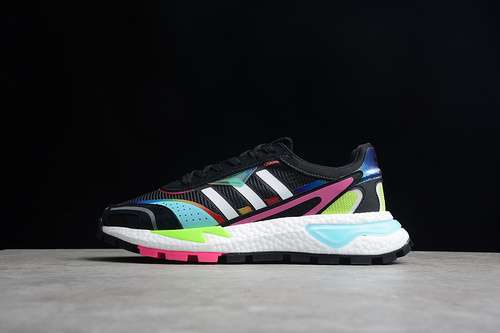 【320】[Q47100]-[RETROPY P9 SHOES GUM/AERO GREEN/ALUMINIUM]-[WOMAN:36-39]-[MAN:40-45]