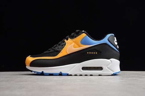 【290】[CT9140-001]-[AIR MAX 90 CITY PACK SHANGHAI BLACK/PACIFIC BLUE-UNIVERSITY GOLD]