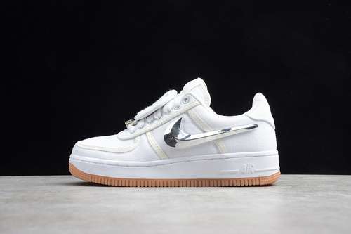 【420】[AQ4211-100]-[TRAVIS SCOTT X AIR FORCE 1 LOW 07 WHITE/WHITE-WHITE]-[WOMAN:36-39]-[MAN:40-46]
