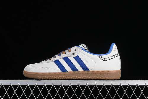【240】[IH7756]-[SPORTY &amp; RICH X SAMBA OG CLOUD WHITE/GREEN/GUM]-[WOMAN:35-39]-[MAN:40-45]