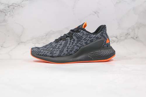 【260】[FW8307]-[LAVA BOOST SHOES CORE BLACK/CORE BLACK/ORANGE]-[MAN:40-45]