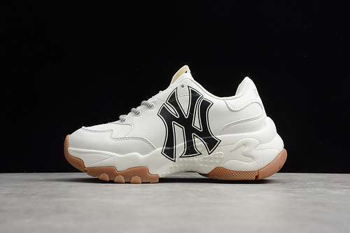 【260】[BIG BALL CHUNKY SHOES WHITE/WHITE/BLACK]-[WOMAN:36-39]-[MAN:40-44]