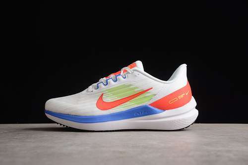【240】[DX3355-100]-[AIR WINFLO 9 WHITE/BRIGHT CRIMSON/RACER BLUE/VOLT/BLACK]-[MAN:39-45]