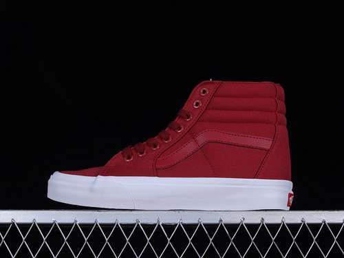 【260】[VN0A38GEMX2]-[SK8-HIGH MONO RED/WHITE]-[WOMAN:35-39]-[MAN:40-44]