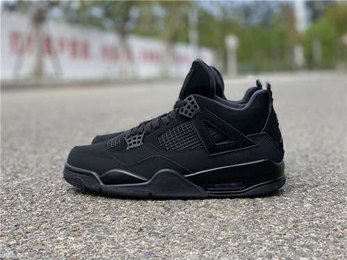 【550】[CU1110-010]-[AIR JORDAN RETRO 4 BLACK CAT BLACK/BLACK]-[MAN:40-47.5]