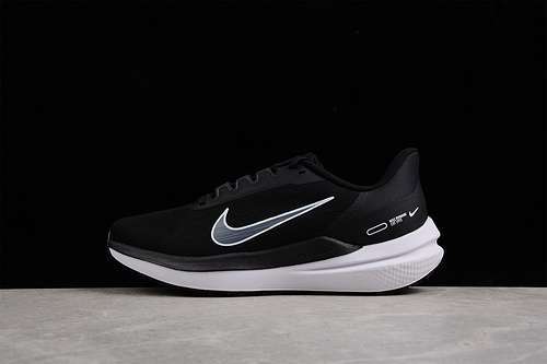 【280】[DD6203-001]-[AIR WINFLO 9 BLACK/WHITE/DARK SMOKE GREY]-[WOMAN:36-39]-[MAN:40-45]