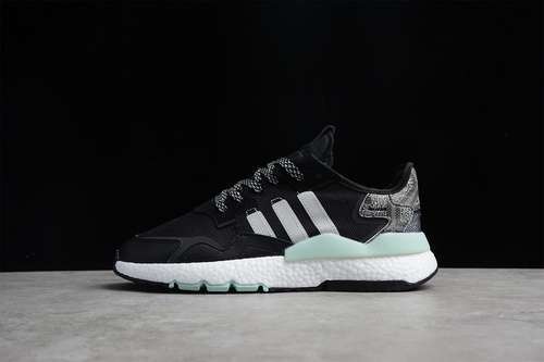 【280】[FW6687]-[NITE JOGGER 2021 BOOST SHOES CORE BLACK/CLOUD WHITE/GREY]-[WOMAN:36-39]-[MAN:40-45]