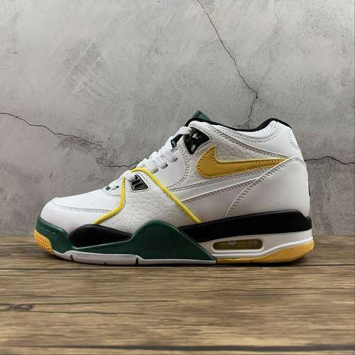 【300】[CN0050-100]-[AIR FLIGHT 89 SEATTLE SUPERSONICS WHITE/DEL SOL/FIR/BLACK]-[UNSIEX:36-45]