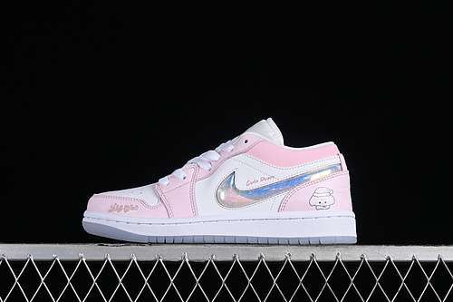 【260】[FQ9112-100]-[AIR JORDAN 1 LOW SE BLUE TINT/SUMMIT WHITE/WHITE/ICE BLUE/PINK]-[UNISEX:36-46]