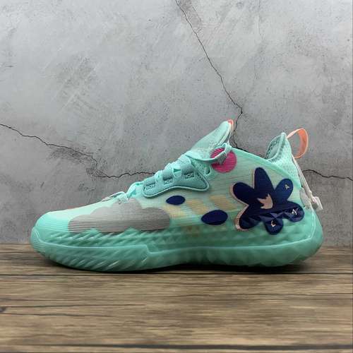 【360】[H68685]-[HARDEN VOL. 5 FUTURENATURAL SHOES CLEAR MINT/CREW YELLOW/CLEAR MINT]-[MAN:40-46]