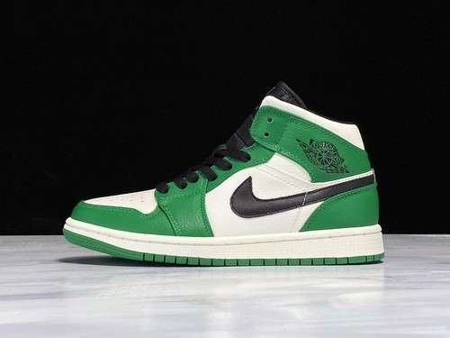 【340】[852542-301]-[AIR JORDAN 1 MID PINE GREEN/SAIL-BLACK]-[WOMAN:36-39]-[MAN:40-47.5]