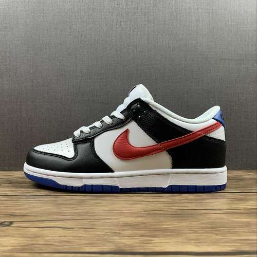 【380】[DM7708-100]-[SB DUNK LOW SOUTH KOREA BLACK/WHITE-RED-BLUE]-[WOMAN:36-39]-[MAN:40-47.5]