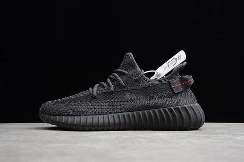 [FU9007]-[CJ YEEZY BOOST 350 V2 STATIC REFLECTIVE BLACK/BLACK]-[UNISEX:36-47]