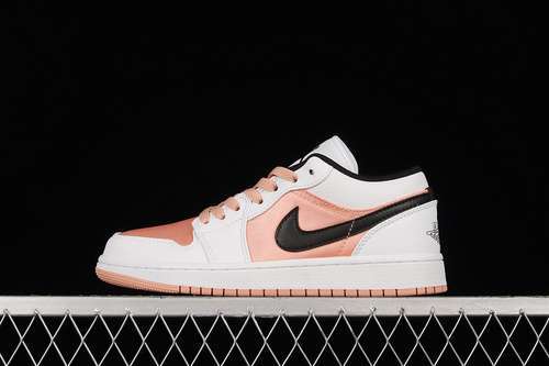 【280】[DM8960-801]-[AIR JORDAN 1 LOW GS LIGHT MADDER ROOT/BLACK/WHITE]-[WOMAN:36-40]