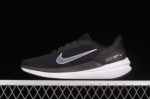 【280】[DD6203-001]-[ZOOM WINFLO 9 RUNNING SHOES BLACK/BLACK/GREY]-[WOMAN:36-39]-[MAN:40-45]