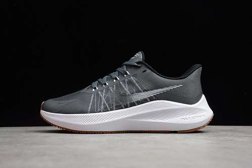【250】[CW3419-311]-[AIR ZOOM WINFLO 8 DARK GREY/BLACK/WHITE/RAW RUBBER]-[UNISEX:36-45]