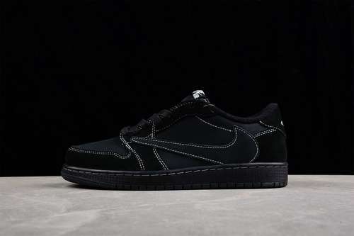 【360】[DM7866-001]-[TRAVIS SCOTT X AIR JORDAN 1 LOW OG SP BLACK/PHANTOM]-[WOMAN:36-39]-[MAN:40-47.5]