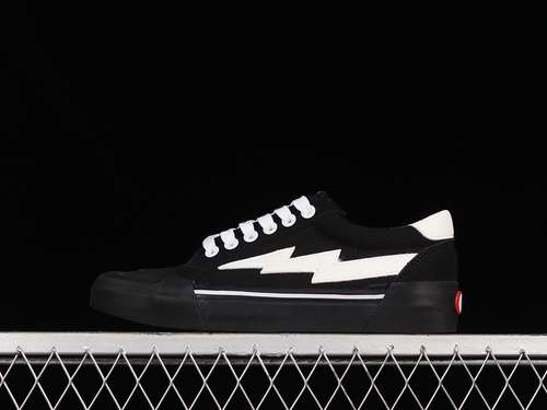 【250】[REVENGE X STORM OLD SKOOL SNEAKERS BLACK/BLACK/WHITE]-[WOMAN:35-39]-[MAN:40-44]
