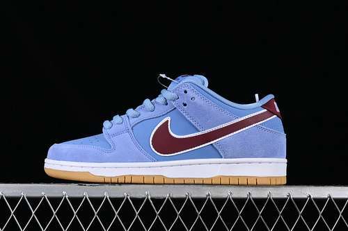 【330】[DQ4040-400]-[DUNK LOW PREMIUM SB PHILADELPHIA PHILLIES VALOUR BLUE/TEAM MAROON/WHITE/GUM]