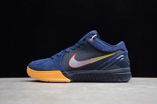 【340】[AV6339-004]-[ZOOM KOBE 4 EP NAVY BLUE/BLACK/ORANGE]-[MAN:40-46]