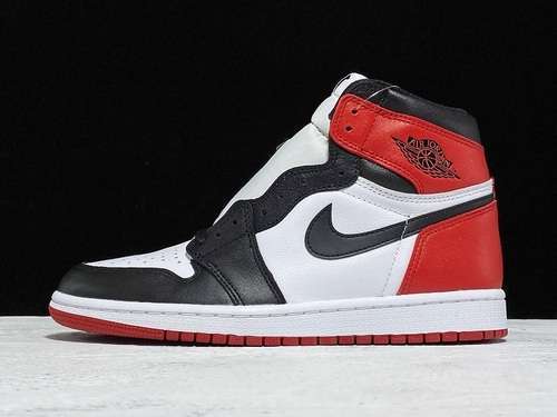 【490】[CD0461-016]-[GET AIR JORDAN 1 RETRO HIGH SATIN BLACK TOE BLACK/WHITE]-[MAN:40-46]