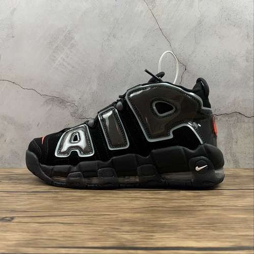 【340】[DJ4633-010]-[AIR MORE UPTEMPO 96 QS BLACK/CHILE RED/BLACK]-[WOMAN:36-39]-[MAN:40-45]