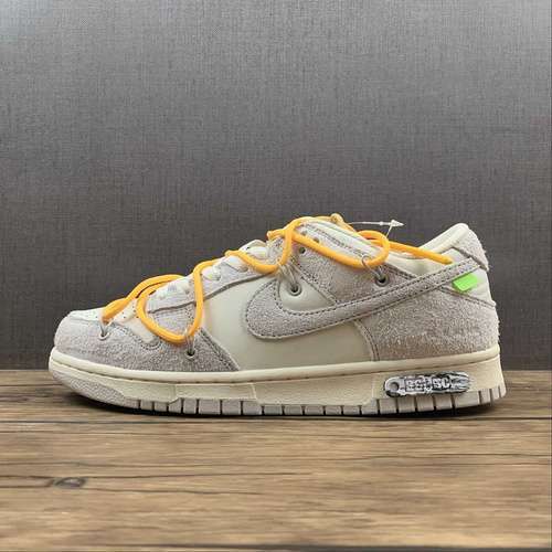 【460】[DJ0950-106]-[OW X SB DUNK LOW LOT 39 OF 50 SAIL/NEUTRAL GREY/AMARILLO]-[UNSIEX:36-47.5]