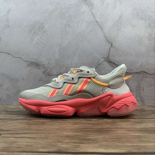 【230】[FV9747]-[OZWEEGO SHOES GREEN TINT/HI-RES YELLOW/HAZE CORAL]-[WOMAN:36-40]