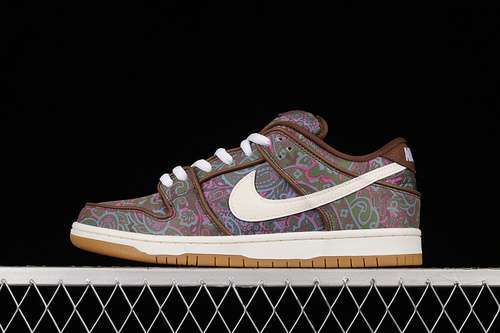 【330】[DH7534-200]-[DUNK LOW PRO PAISLEY BROWN BROWN/MULI-COLOR-WHITE-GUM]-[UNISEX:36-47.5]