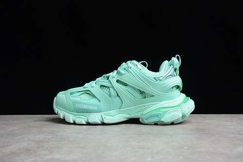 【580】[542436-W3FE3-3000]-[BA*LEN*CIAGA TRACK 3.0 SNEAKERS MINT GREEN/MINT GREEN]-[UNISEX:35-46]