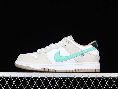 【270】[DX6063-131]-[DUNK LOW SPLIT SEAM WHITE TAN MINT  WHITE/TAN-MINT]-[UNISEX:36-45]