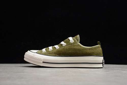 【250】[161026C]-[CHUCK TAYLOR ALL-STAR LOW ARMY GREEN/WHITE/EGRET]-[WOMAN:35-39]-[MAN:40-44]
