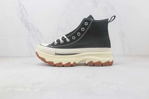 【280】[CHUCK TAYLOR ALL-STAR HIGH THE 100TH ANNIVERSARY BLACK/WHITE/GUM]-[WOMAN:35-39.5]-[MAN:40-44]