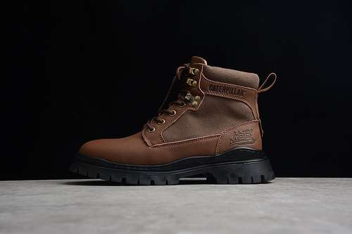 【300】[P7178090]-[CAT FOOTWEAR HIGH MARTIN BOOTS DARK BROWN/DARK BROWN/BLACK]-[MAN:38-44]