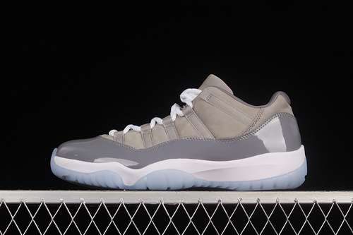 【320】[528895-003]-[AIR JORDAN 11 RETRO LOW COOL GREY MEDIUM GREY/GUNSMOKE-WHITE]-[MAN:40-47.5]