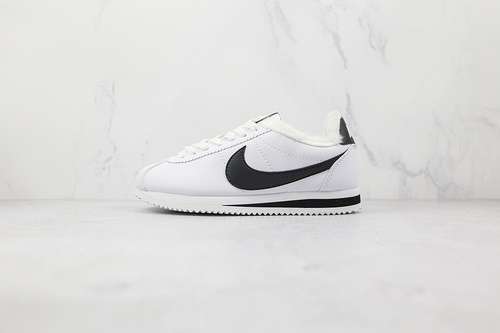 【240】[807471-101]-[CLASSIC CORTEZ LEATHER WHITE/BLACK-WHITE]-[WOMAN:36-39]-[MAN:40-44]