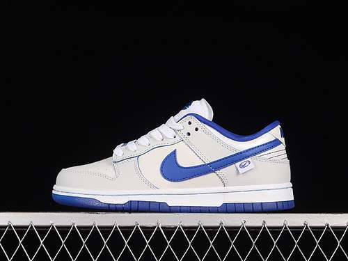 【280】[FB1841-110]-[SB DUNK LOW WHITE/WHITE/GAME ROYAL/SAIL]-[WOMAN:36-39]-[MAN:40-45]