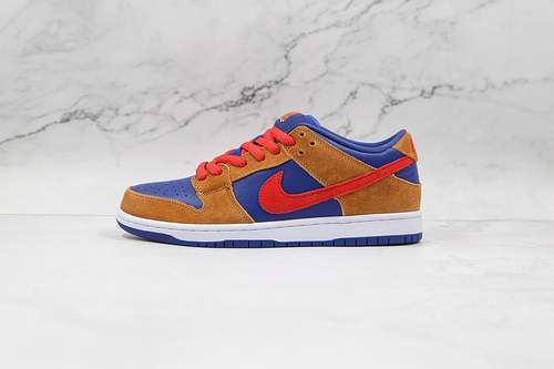 【360】[BQ6817-700]-[DUNK LOW SB WHEAT/LIGHT FUSION RED/DARK BLUE]-[MAN:39-45]