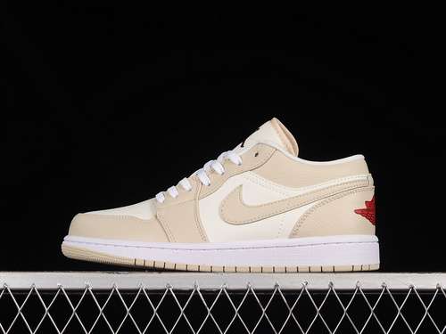 【290】[FB7168-121]-[AIR JORDAN 1 LOW GCEL SAIL/RATTAN]-[WOMAN:36-39]-[MAN:40-46]