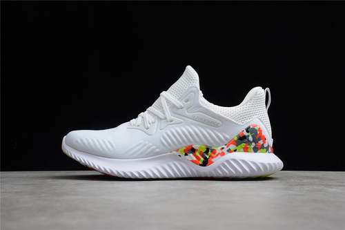 【280】[B89097]-[ALPHABOUNCE BEYOND SHOES CLOUD WHITE/CLOUD WHITE/MULTI-COLOR]-[MAN:39-45]