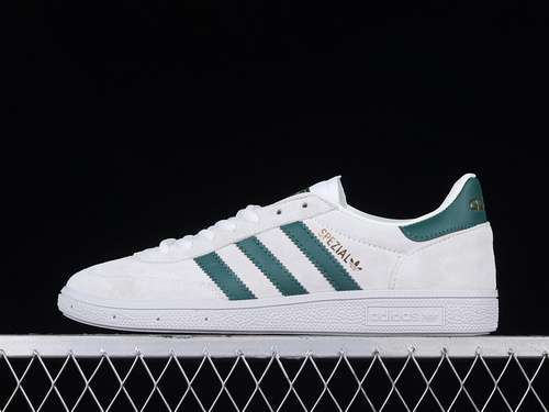 【280】[BD7636]-[HANDBALL SPEZIAL SHOES CLOUD WHITE/DARK GREEN/GOLD]-[MAN:39-45]