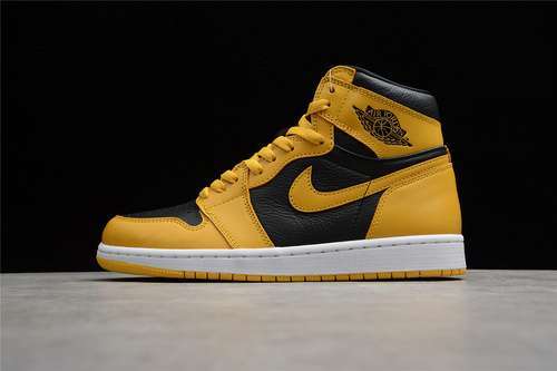 【520】[555088-701]-[CJ AIR JORDAN 1 HIGH RETRO OG POLLEN/BLACK/WHITE]-[MAN:40-47.5]