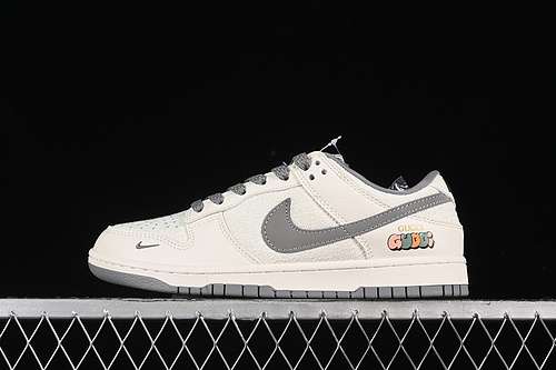 【360】[DQ1098-383]-[SB DUNK LOW GU*CCI OFF WHITE/DEEP GREY]-[WOMAN:36-39]-[MAN:40-45]