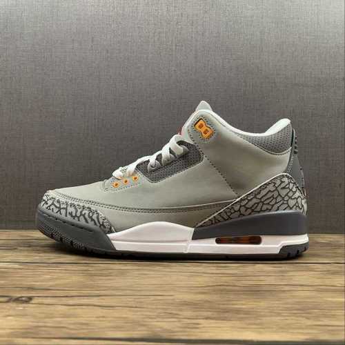 【550】[CT8532-012]-[AIR JORDAN 3 RETRO 2021 SILVER/LIGHT GRAPHITE/ORANGE PEEL/SPORT RED]-[40-47.5]