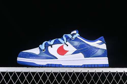 【380】[FD9064-110]-[DUNK LOW RETRO WHITE/WHITE/GAME ROYAL]-[WOMAN:36-39]-[MAN:40-46]