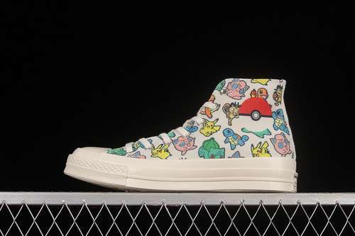 【240】[A01652C]-[POKEMON X CHUCK TAYLOR ALL-STAR 70S HIGH WHITE/WHITE/WHITE]-[UNSIEX:36-44]