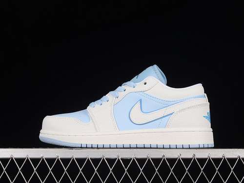 【280】[DV1299-104]-[AIR JORDAN 1 LOW SE REVERSE ICE BLUE SAIL/DARK POWDER BLUE/ICE BLUE]-[36-46]